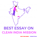 Essay on Clean India Mission