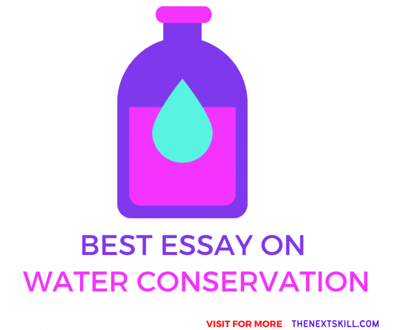 Essay On Water Conservation