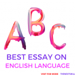 Essay on English Language