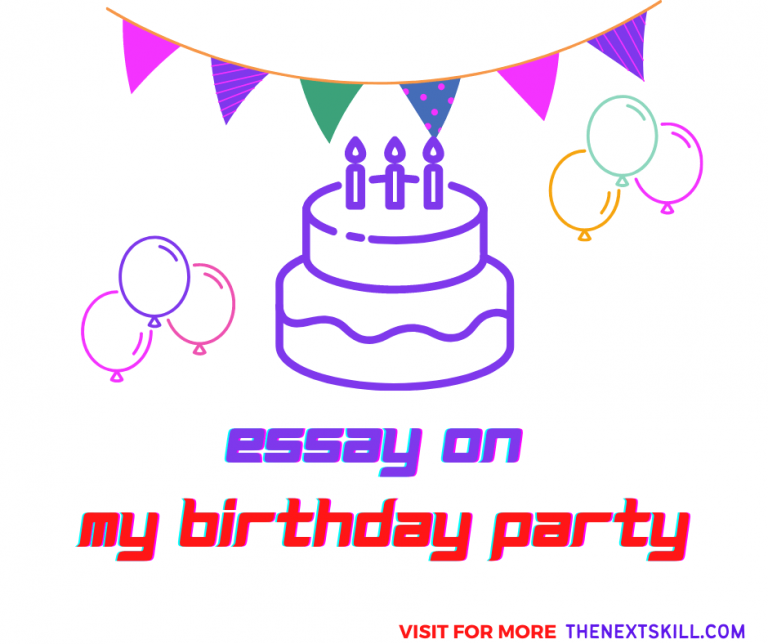 Essay on My birthday Party