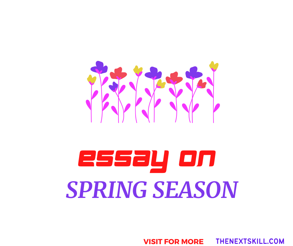 Essay on Spring Season-banner