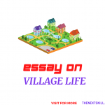 Essay on Village Life- banner