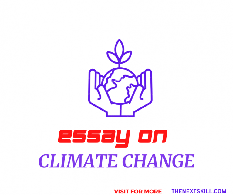 Essay on Climate Change