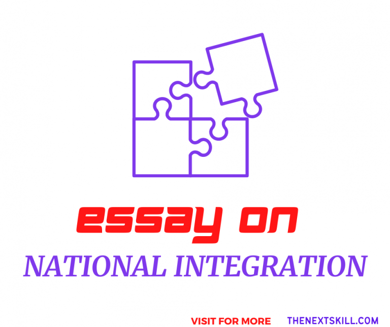 Essay On National Integration- banner