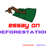 Essay On Deforestation- Banner