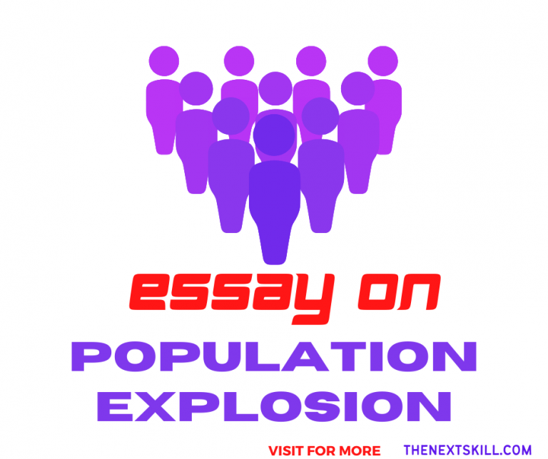 Essay on Population Explosion- Banner