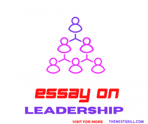 Essay On Leadership- Banner