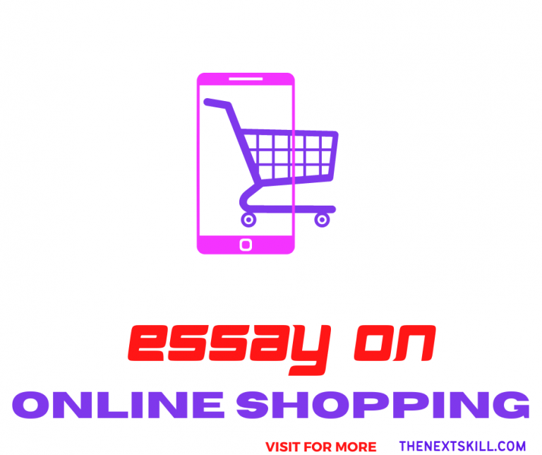 Essay On Online Shopping- Banner