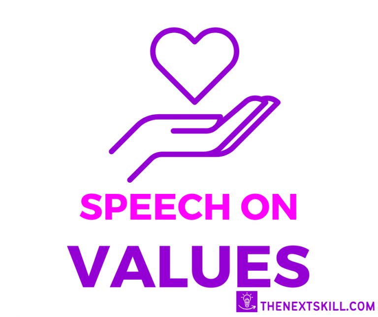 Speech About Values