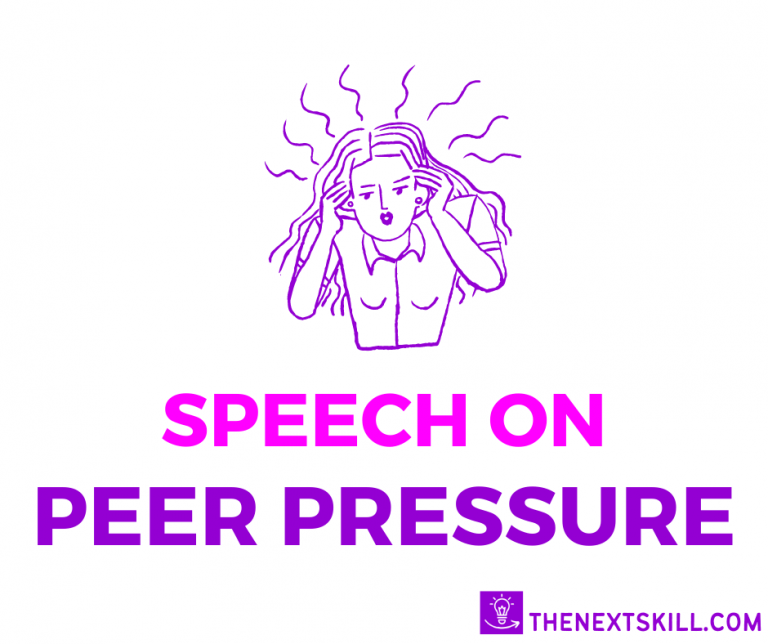 Speech On Peer Pressure