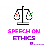Speech On Ethics