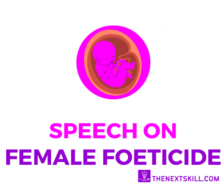 Speech On Female Foeticide