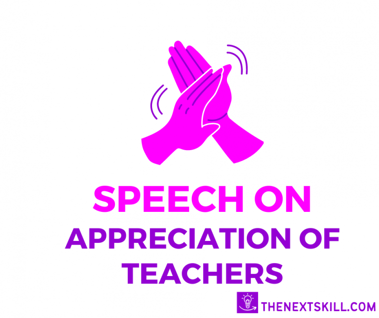 Appreciation of Teachers