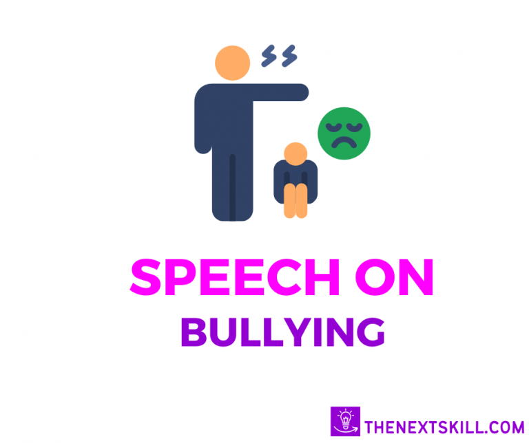 Speech on Bullying