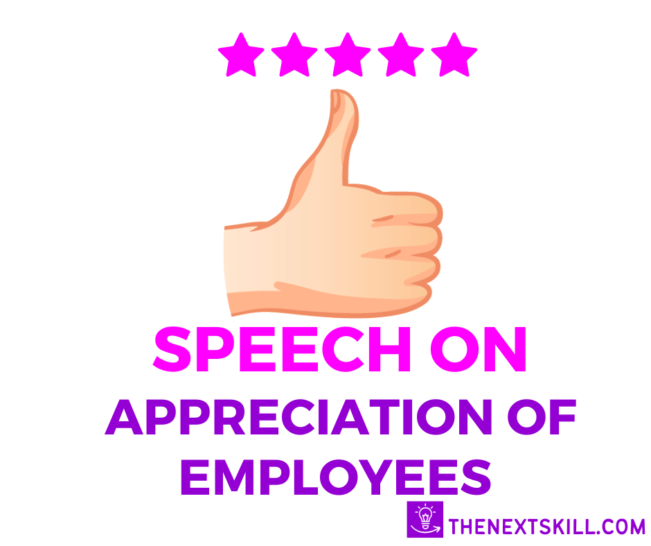 Appreciation Of Employees