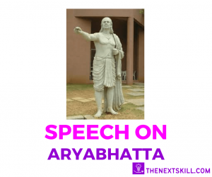 Speech On Aryabhatta