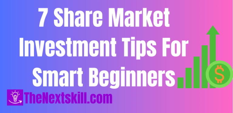 8 Share Market Investment Tips For Smart Beginners